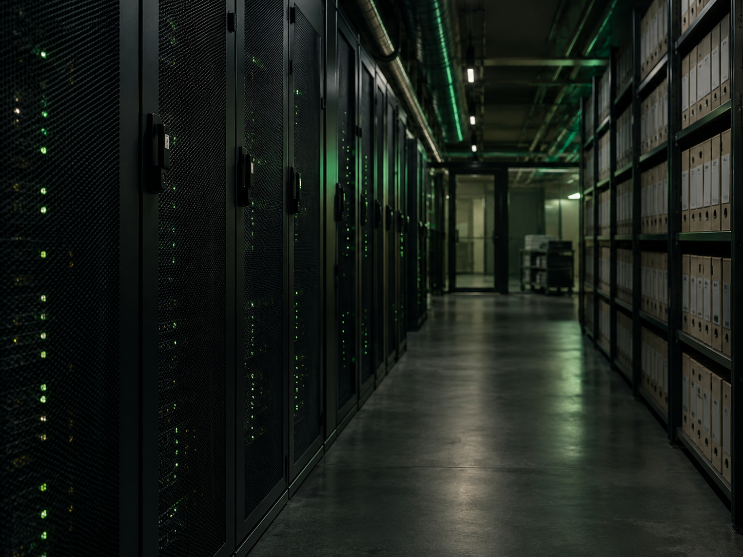Organized server and archive rows